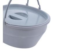 DOITOOL Portable Toilet Seat Bucket for Adults, Removable Bedside Commode Inner Liner with Solid Bucket, Portable Potty Chair for Elderly and Pregnant Women, Indoor Home and Hospital Use