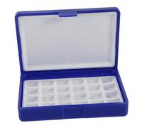 DOITOOL Portable Watercolor Palette Case with Lidded Compartments Travel Friendly Paint Storage Tray for Artists Compatible with Various Watercolor Brands Secure Moisture Lock Design