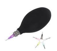 DOITOOL Precision Pottery Glaze Squeeze Bottle with Rubber Applicator Tips for Ceramic Decoration Lightweight Pottery Tools for Fine Glazing and Slip Trailers