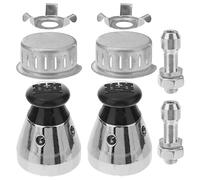 DOITOOL Pressure Cooker Relief Valve Replacement Set Universal 8Pcs Pressure Cooker Accessories Including Jigger Floater Steam Release Valves for Safe Cooking 80Kpa