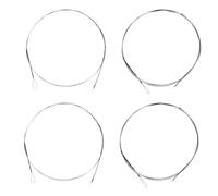 DOITOOL Professional Erhu Strings Kit Random Color 4pcs Metal Strings Sturdy and Easy to Replace Looking for Practical and Sturdy Musical Instrument Accessories for Erhu