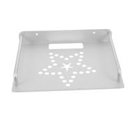 DOITOOL Projector Bracket Wall Mounted for Router and Projector Aluminum Tray Shelf for Home Office Floating Entertainment Center Rack