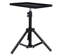 DOITOOL Projector Stand Tripod Adjustable Height Universal Laptop Stand with 9.8x7 Inch Tray for Office Desktop