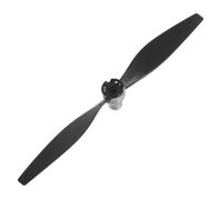 DOITOOL Propeller Blades DIY Two Blade Black Plastic Model Aircraft Spare Better Control for Rc Airplane and Helicopter Replacement Parts for Beginners and Experienced Players