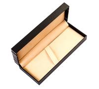 DOITOOL PU Fountain Pen Case Single Pen Holder Anti-Scratch Presentation Box for Office School Business Writers Teachers Black