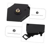DOITOOL Quartz Clock Movement Replacement Kit with Silent Battery Operated Mechanism and Clock Hands for DIY Repair and Craft Projects Smooth Plastic Shaft Design