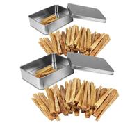 DOITOOL Quick Light Wood Firelighter Sticks Fast Flame Starters for Outdoor Camping Bbq Fireplace and Survival Long Burn Wood Kindling Bundle for Efficient Fire Starting