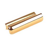 DOITOOL R55b Gold Stainless Steel Hawaii Guitar Slide Bar Lap Steel Electric Bass Slide Stick for Musical Instrument Playing