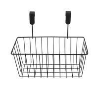 DOITOOL Rabbit Hay Feeder Hanging Bunny Hay Feeder Rack Iron Black for Rabbit Hamster Cage Supports Dental and Eating Habits Resists Chewing
