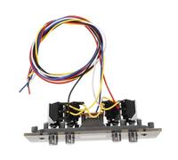 DOITOOL Range Hood Switch Button Replacement for Cooker Knobs Sturdy Material Easy Installation Wide Compatibility