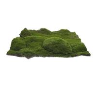 DOITOOL Realistic Artificial Moss Grass Pad 30cm X 30cm for Garden Decor and DIY Crafts, Made Pearl Cotton and Wool, Featuring Easy Installation and Versatile Use for Indoor and Outdoor