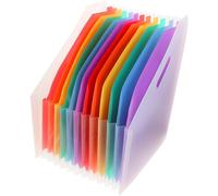 DOITOOL Receipts Organizer with High Durability and Simple Design Expanding Large Capacity Accordion File Folder for Office and School Use