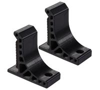 DOITOOL Recurve Bow Rack Wall Stand for Bows with Smooth Edge and Simple Installation Black Abs Material Suitable for Arrows