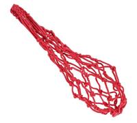 DOITOOL Red Fruit and Vegetable Holder for Polyester Hanging Chicken Feeder Bag Feeding Stimulates Foraging Instinct, Suitable for Outdoor Poultry Feeding