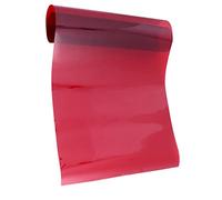 DOITOOL Red Gel Light Filter Sheet for Film and Television Production, High Light Transmission Pet Material, Steady Colour Temperature, Lightweight Colour Correction Film for Stage