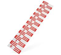 DOITOOL Reflective Self Adhesive Water Level Gauge Board Aluminum Corrosion Resistant Water Depth Ruler for Lakes and Pools Measurement