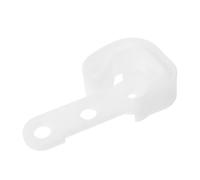 DOITOOL Refrigerator Door Stopper Hook Hinge Latch Replacement for Fridge Freezer Double Door White Hinge Stop Clip Fixed
