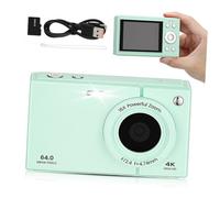 DOITOOL Retro Digital Camera for Teens Adults Screen Zoom Green Compact Camera with Memory Vintage Style for Students and Beginners