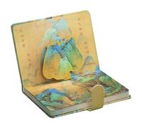 DOITOOL Retro Magnetic Buckle Planner Notebook Chinese Style Journal for Students Daily Planning Handbook with Multiple Page Layouts and Antique Design for Writing and Sketching
