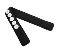 DOITOOL Reusable Acupressure Headband Head Band Portable Design Relieves Headaches Black Abs Polyester for Yoga Sessions and Home Use Daily Relaxation