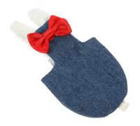 DOITOOL Reusable Bird Diapers for Parrots with Adjustable Straps, Fine Workmanship Cotton Cloth Nappy Clothes, Blue Flight Suit for Outdoor Use, Small Bird Protective Wear