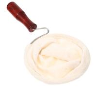 DOITOOL Reusable Large Coffee Filter Bag with Red Handle Food-Grade Material Strong Filtration for Tea Milk Tea and Soybean Processing Easy to Clean and Wash for Coffee Supplies and