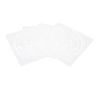 DOITOOL Reusable Mandala Painting Stencils 4 Sheets Pet Material Delicate Dot Templates for Wood and Flat Surfaces, Comfortable to Touch, for Painting and Making Diaries