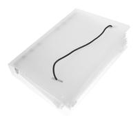 DOITOOL Reusable Pills Bags Loose Leaf Bag Self Sealing Sustainable Eva Material Matte Finish Binder Organizer Pouches for On-the-go Use Small Item Storage