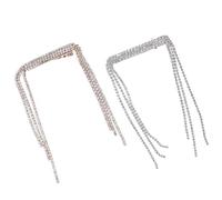 DOITOOL Rhinestone Hair Clips for Decorating or Ponytail for Women Hair Accessories 2pcs Bohemian Style Alloy Material at Garden Parties and Weddings