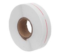 DOITOOL Roll of PVC Veterinary Labels with Bright Red Indicator Line Sticker, Strong Adhesion for Pet Medications and Liquid Syringes, Focused Design for Home Care and Pharmacy