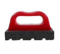 DOITOOL Rub Brick Tool with Handle Concave Sanding Block for Masonry Cleaning and Stain Removal Concrete Smoothing Tool for Home Renovation Projects