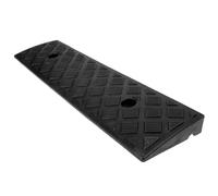 DOITOOL Rubber Kerb Ramp, Multiuse Curb 3cm Door Threshold Ramps for Wheelchair Mobility Scooter Driveway Car Access Anti-Slip Curb Step Block, Black