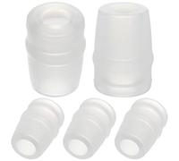 DOITOOL Running Mouthpiece Replacement 5Pcs Tpu Soft Bite Valve Nozzle Leak-Resistant for Outdoor Sports Water Bottles and Hydration Flasks