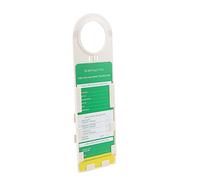DOITOOL Scaffold Status Tag Kit Holder Tear-Resistant Easy to Write Repair and Maintenance Safety