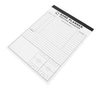 DOITOOL Score Keep Book Basketball Training Tool Lightweight Paper Score Record Tool Sleek Minimalist Design Built to Last for Coaches and Referees on Game Day