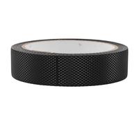 DOITOOL Self-adhesive Warning Tape Rubber Anti-slip, Black, for Logistics and Warehouse, Versatile Marking, Contact Surfaces, Patio Cushion Grippers