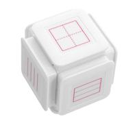 DOITOOL Self-Inking Handwriting Line Stamp for Writing Practice Includes Tianzige Rice Squares Clear Print Classroom Tool for Early Learning and Math Skill Development