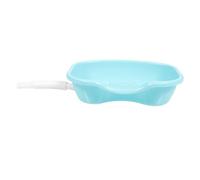 DOITOOL Shampoo Bowl Hair Washing Basin Comfortable Bed Hair Washing Convenient Use Curved Edge Ergonomic Basin Shape Plastic Household Disabled Nurses