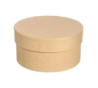 DOITOOL Shaped Kraft Paper Storage Box with Fine Workmanship and Simple Design for Cakes and Small Items, Easy to Use Dessert Packaging and Sweet Packing Box