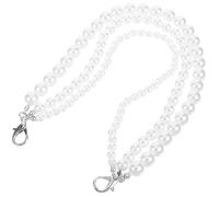 DOITOOL Shoe Adding Hand-woven for A Sneakers White Chain Elegant Metal Shoe Charm of Elegance for Stylish Casual