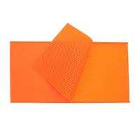 DOITOOL Silicone Beeswax Embossing Mold for Beeswax Press Complete Demolding Feature, Creative DIY Design in Orange, for Professional Beekeeping and Home Craft Projects
