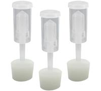 DOITOOL Silicone Fermentation Airlocks with Drilled Cone Stoppers, 6pcs Home Brewing Wine Bottle Stopper Set for White Wine Fermenting, Suitable for Fermentation Buckets and Bottles