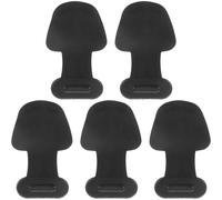 DOITOOL Silicone Phone Dust Plugs Providing Lint Protection 5pcs with Back Adhesive Design for Charger Port Protection, Small 8 Pin Plug Covers and Sturdy Silicone Material for Mobile