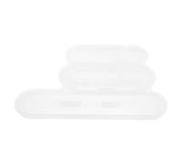 DOITOOL Silicone Resin Mold, Seamless Precision and High Temperature Resistance White Silicon Material for Office Desk Nameplate Making for Office Name Plate Resin Mold Ideas