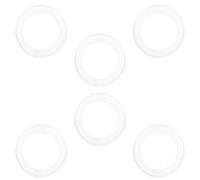 DOITOOL Silicone Scissors Finger Rings Comfortable Touch and Non-Skid Design 6pcs Reduce Finger Friction for Pets Grooming Scissors Covers Suitable for Home and Hairdressing Store Use