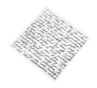 DOITOOL Silicone Stamps Stamps for Scrapbooking and DIY Lettering Cling Seal Sheet Sturdy Silicone Material for Diary and Photo Album Decoration in Arts and Crafts