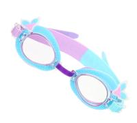 DOITOOL Silicone Swim Goggles for Ages 2-6, Anti-fog Waterproof Swimming Goggles with Soft Seal and Adjustable Strap, Cute Mermaid Design for Boys and Training