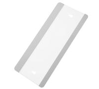 DOITOOL Silver Acrylic and Stainless Steel Office Door Sign Holder with Convenient Sliding Name Plate, Time-saving Solution for Offices and Conference Rooms