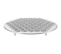 DOITOOL Silver Aluminium Alloy Versatile 61-Hole Dumpling Maker with Smooth Dumpling Mold and Ravioli Kitchen Gadget for Home Cooking