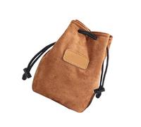 DOITOOL Single Camera Bag Drawstring Case Size S Square Khaki Portable Camera Liner Pack Protective Storage for Outdoor Use